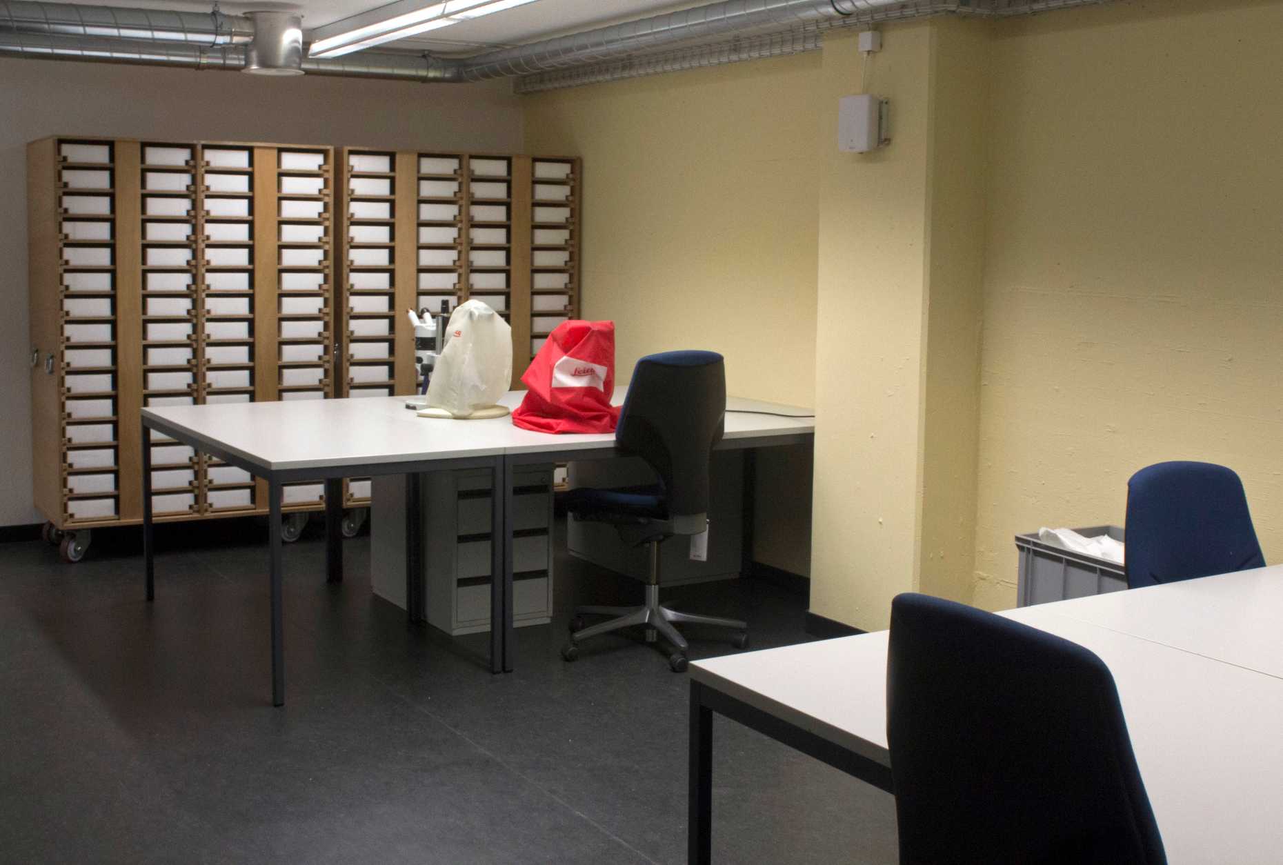 Enlarged view: Work spaces in the collection